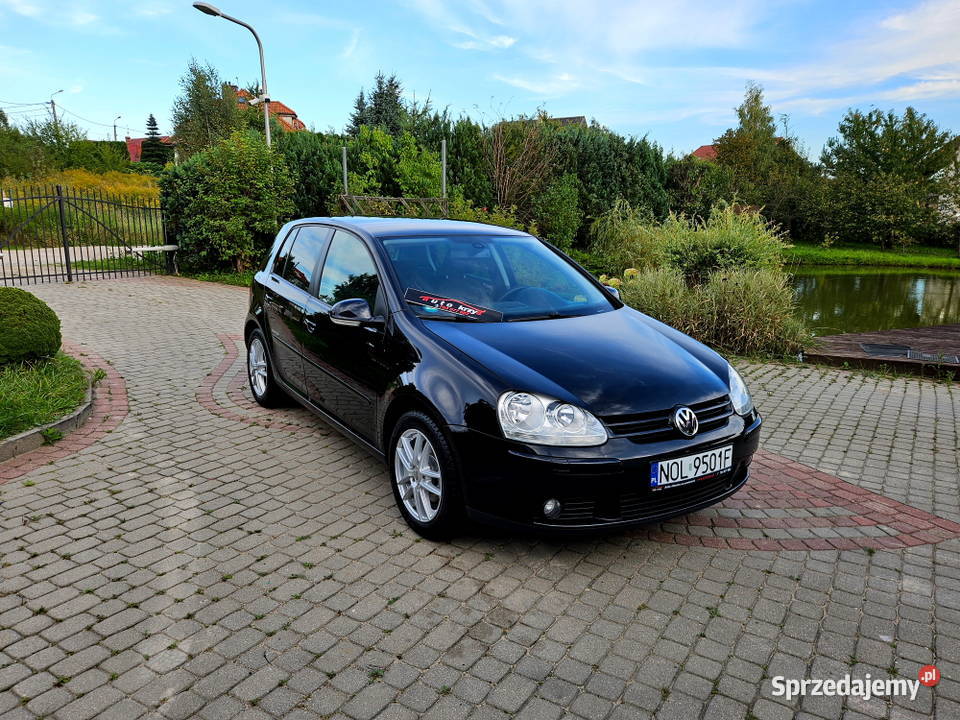 VW GOLF V 16 MPI Benzyna 102 Tempomat gniazdo AUX Golf Jonkowo