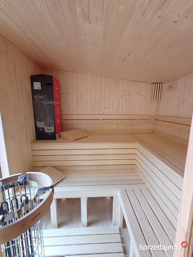 Sauna Ogrodowa izolowana z dużym Tarasem Płock