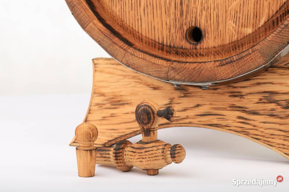 Beczka dębowa 5L do bimbru whisky wina dąb mazowieckie sprzedam