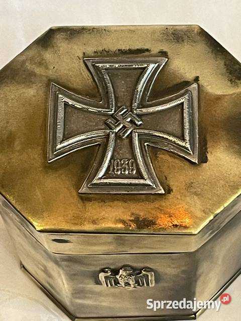 Pojemnik żołnierza Wehrmachtu Niemcy II wojna małopolskie Kraków