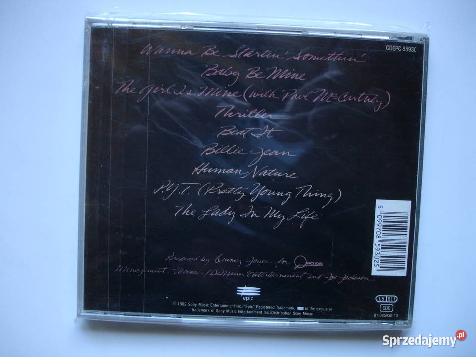 MJACKSON płyta CD Muzyka Zielona Góra