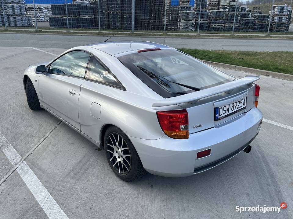 Toyota Celica 7 2002 srebrny Celica Wałbrzych