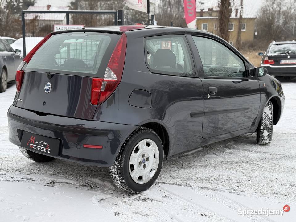 Fiat Punto 12 Benzyna 2004 Elektryka 3drzwi czarny Punto Poznań