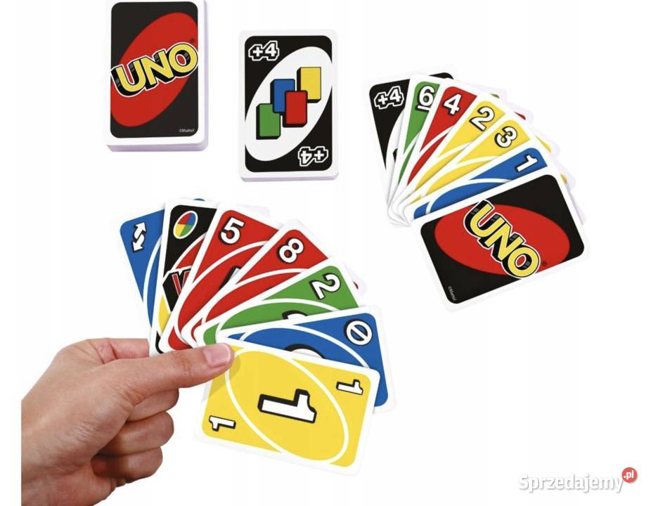 NOWE karty Uno gra karciana Mattel Pozostałe