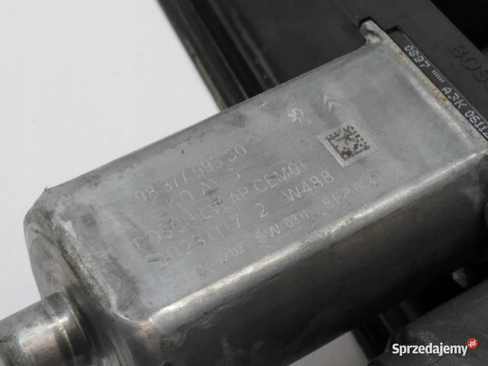 MECHANIZM SZYBY LEWY PRZÓD 9840159480 Citroen