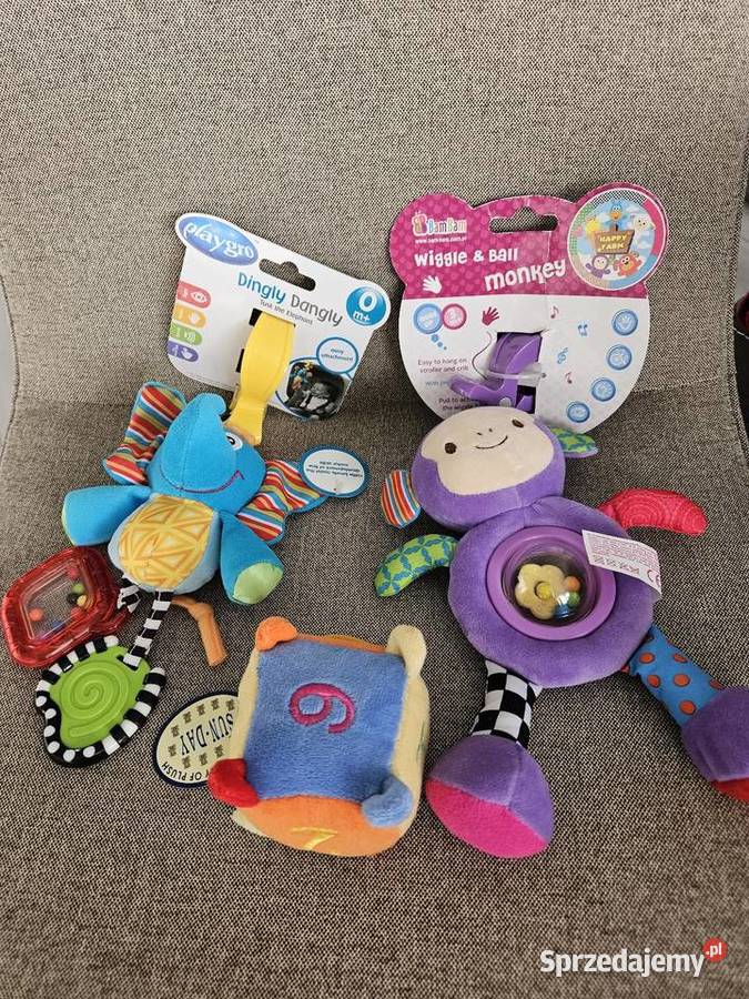 Grzechotki 3 sztuki Kraków sprzedam