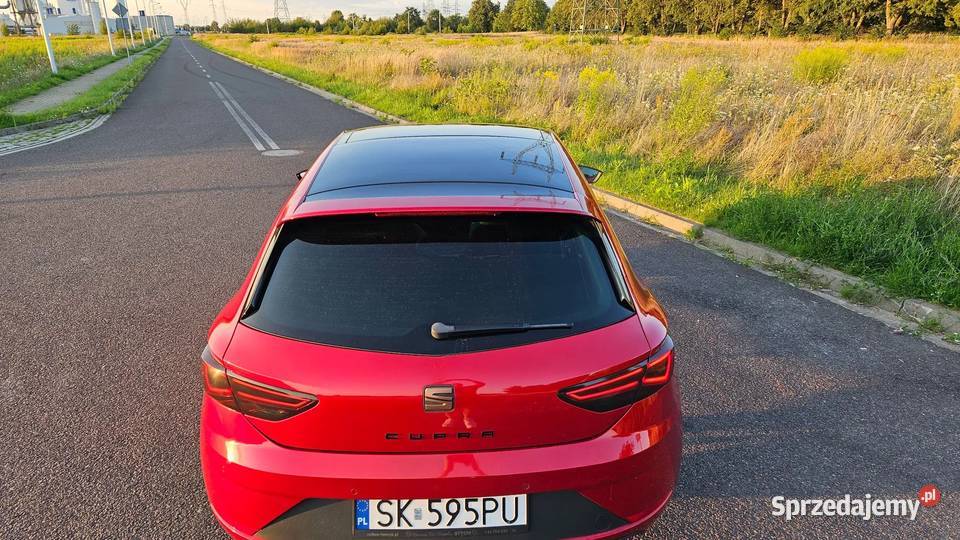 Seat Leon Cupra 20 DSG 290 SERIA SS Czerwony