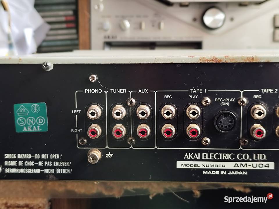 wzmacniacz Akai AMU04 zachodniopomorskie Mosty