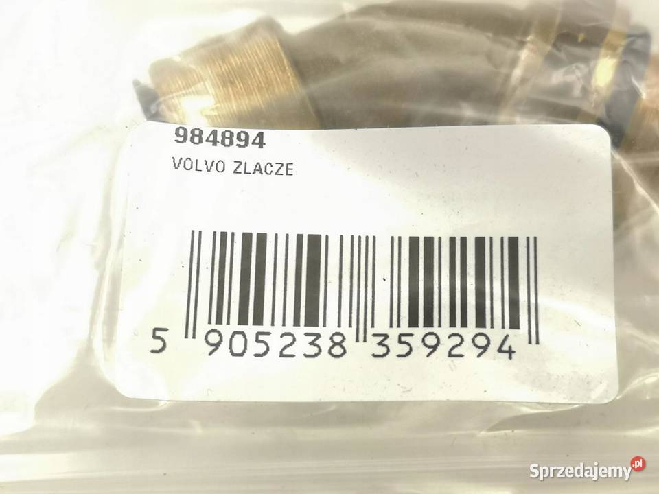 ZŁĄCZE KOLANKO VOLVO NOWE ORYGINAŁ 984894 Kolektory wydechowe