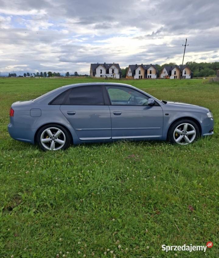 Audi A4 B7 16 MPI Sline 2x Zadbane małopolskie Czarny Dunajec