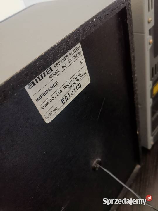 Wieża stereo aiwa nsxsz100