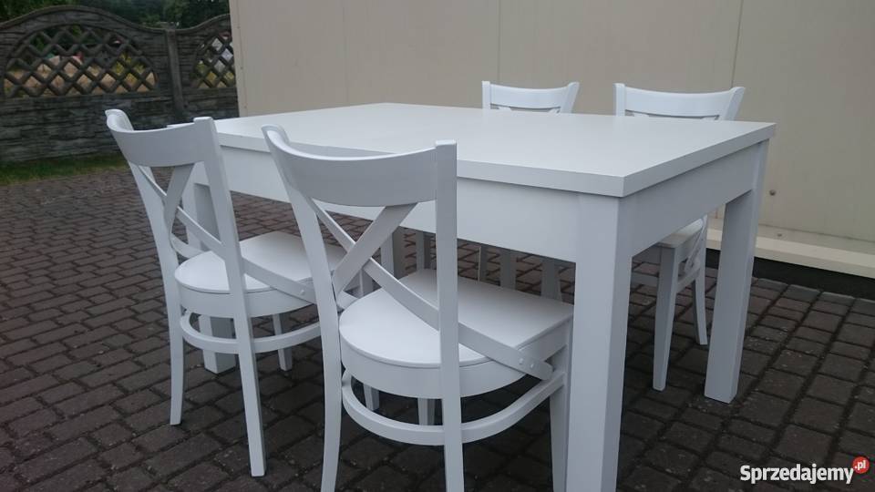 Krzesło fotelik tapicerowane nowoczesne białe Stoły, krzesła, biurka mazowieckie Warszawa sprzedam