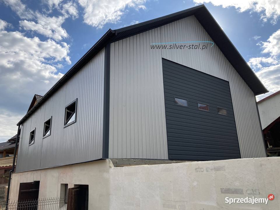 Garaż blaszany 6X12 6X9 Silverstal Garaże RAL śląskie Gliwice