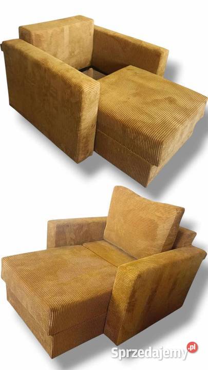 Sofa i Narożnik w jednym PLUS rozkładany Fotel