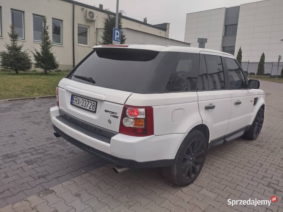 Okazja Range Rover Sport biała perła folia 3M