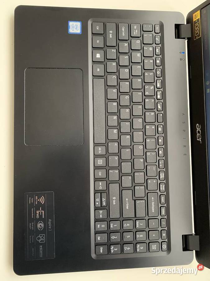 Laptop Acer i37th DDR48Gb SSD256Gb Bateria 5H Jarosław