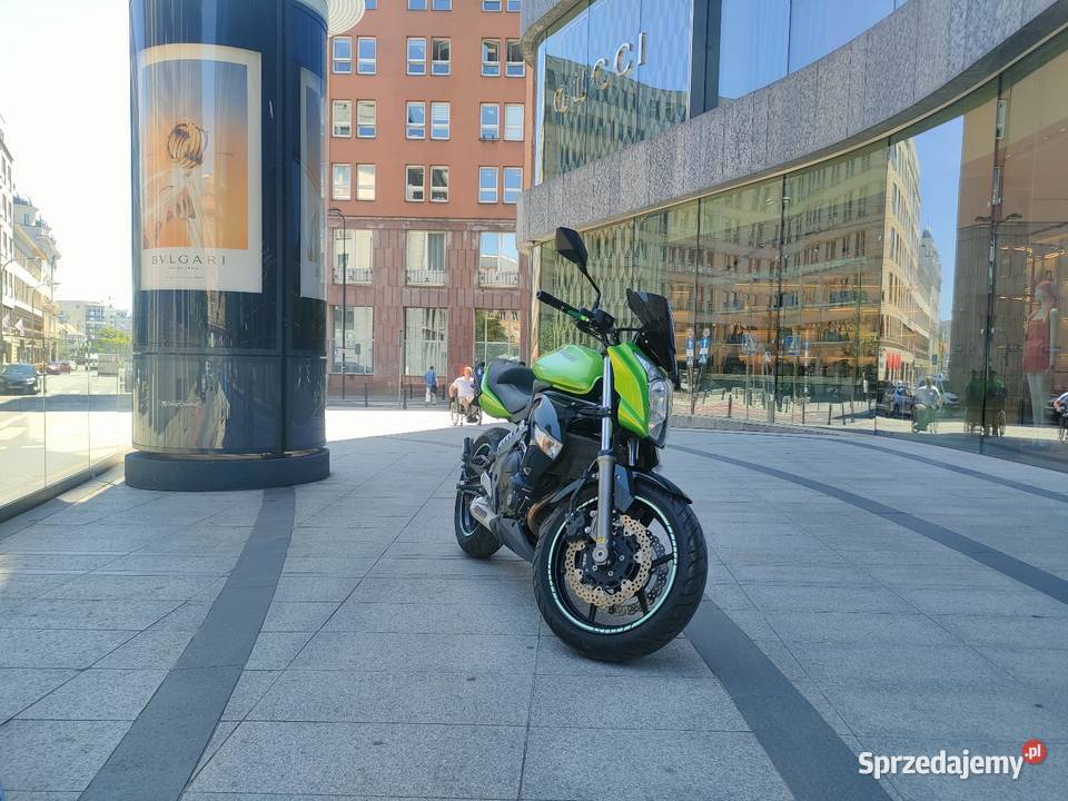 Kawasaki ER6N naked 650 A2 piękny Warszawa benzyna