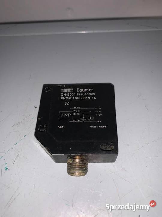 Baumer FHDM 16P5001S14 photoelectric sensor used Instalacje Warszawa