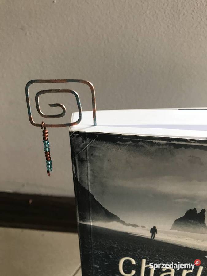 Zakładka do książki z miedzi ręcznie kuta Hand mazowieckie Warszawa sprzedam