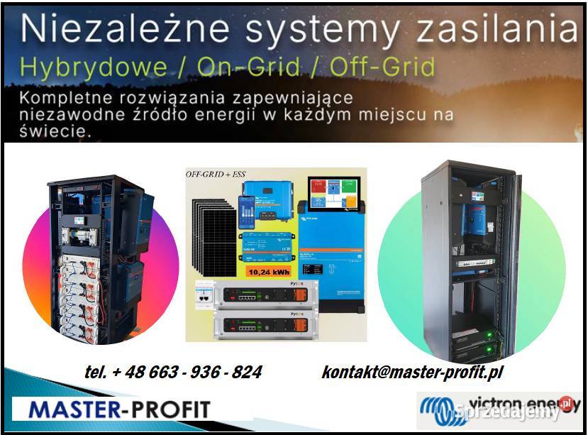 Magazyn Energii RACK ESS 24 kVA 4096 kWh Świdnica Polska