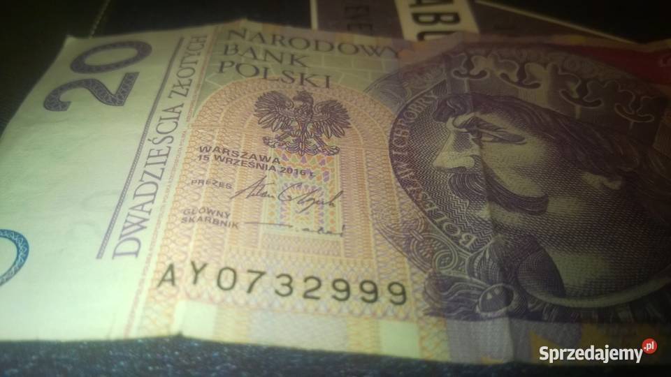 banknot kolekcjonerski 20zl Kraków