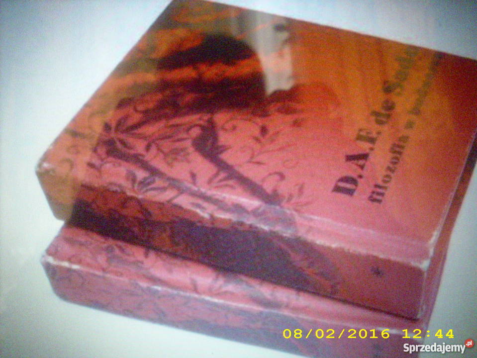 DAF DE SADE FILOZOFIA W BUDUARZE 12 MINIATURA FA Goleniów