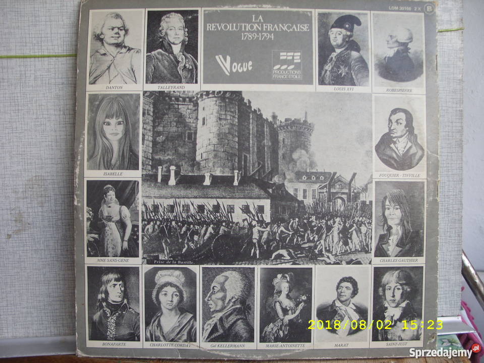 Rock LP LA REVOLUTION FRANCAISEROCK OPERA 2 LP płyta winylowa