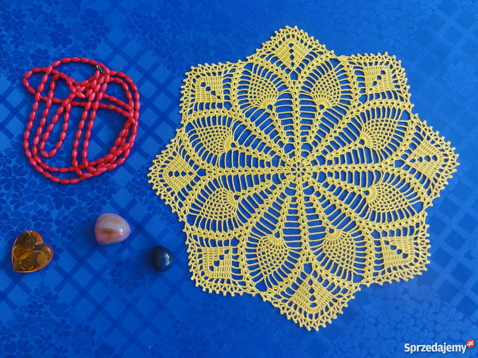 Kolorowe serwetki na szydełku Lublin