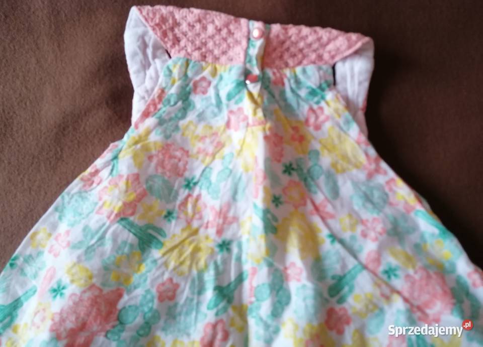 Sukienka letnia KikiKoko rozmiar 122 sprzedam