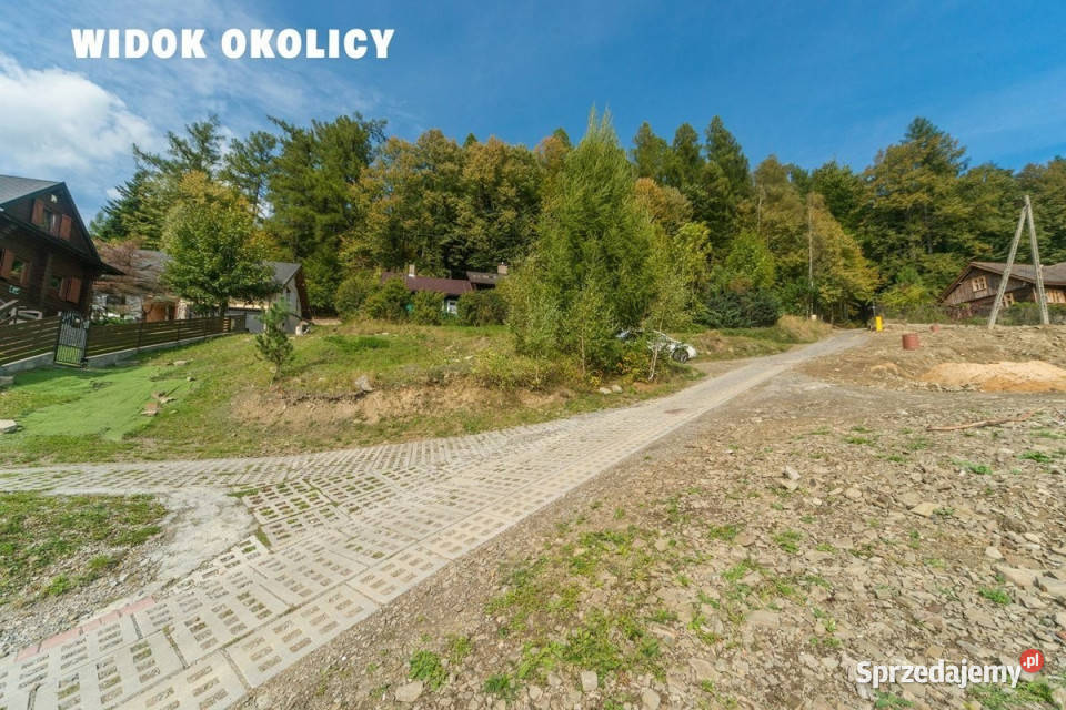 Widokowa działka budowlana 1127 m Bystra Śląska