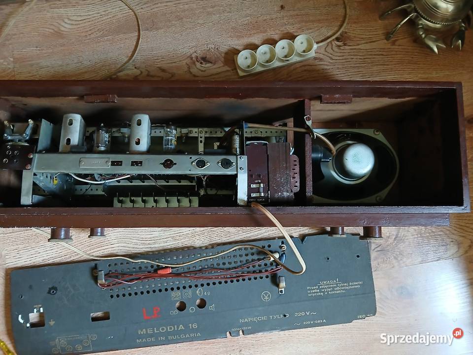 Radio lampowe z lat 60 tych Kraków