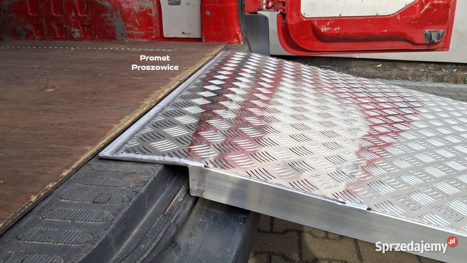 Rampa Aluminiowa do Busa Blaszaka Najazd Podjazd Proszowice