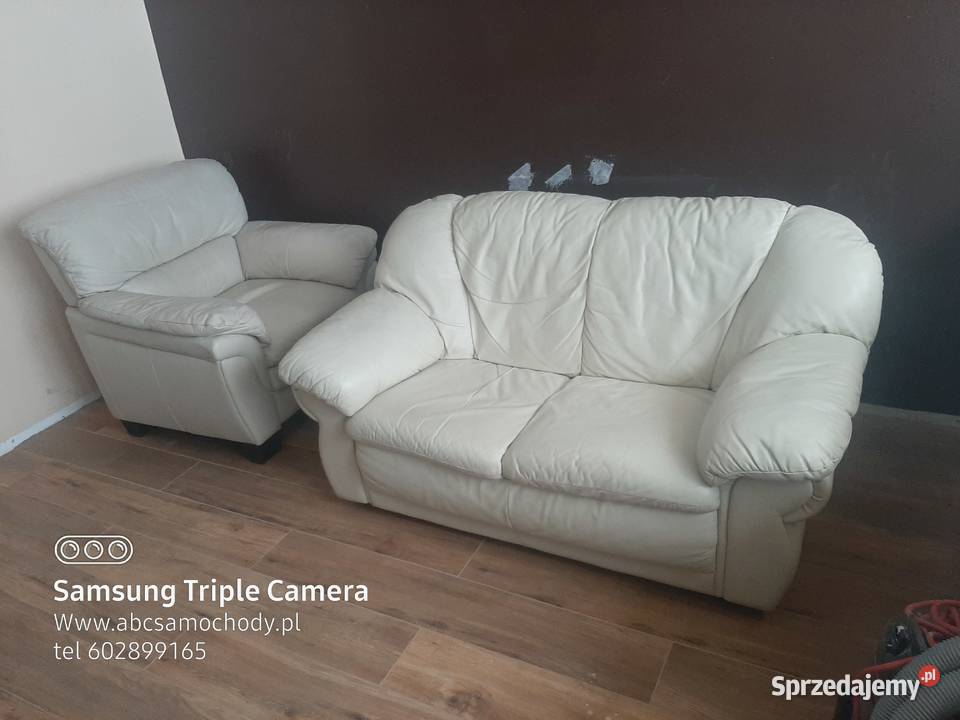 kanapa 321 skóra meble stan Komplety wypoczynkowe Radom