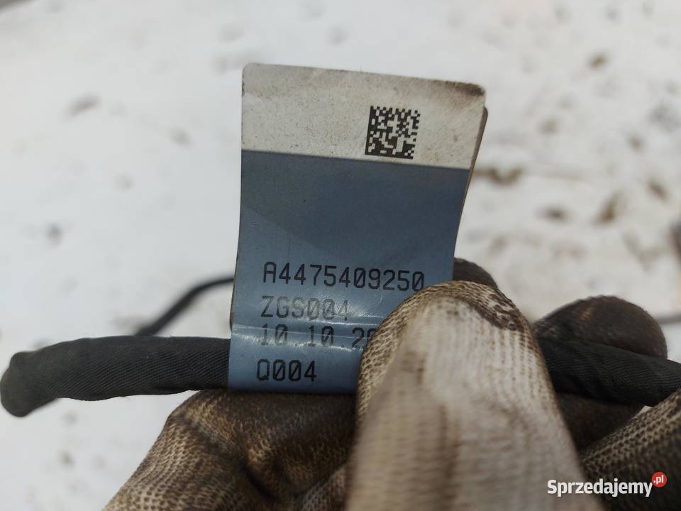 Mercedes EQV w447 Vklasa 2021 wiązka instalacja