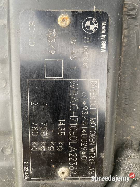 Bmw z3 19 klima grzane siedzenia skórzana tapicerka