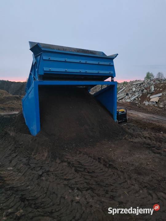 Przesiewacz PWK 16222 ziemia gruz recycling śląskie sprzedam