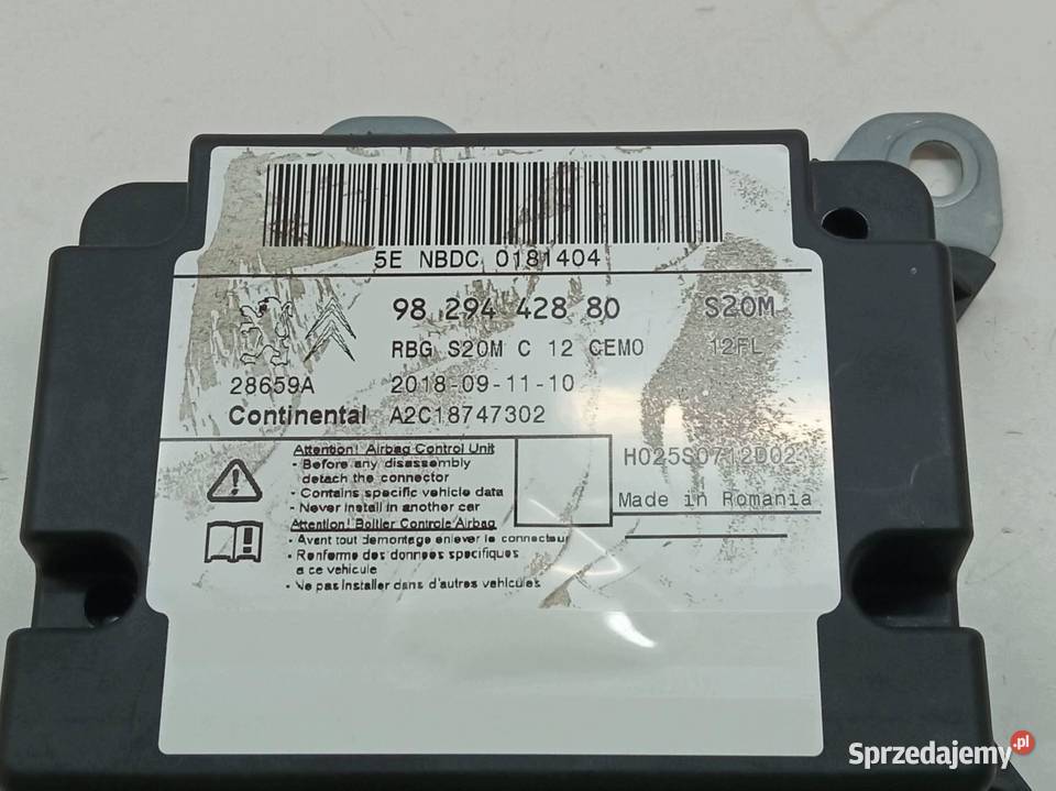 MODUŁ 9829442880 Citroen C3 III 20162024 świętokrzyskie