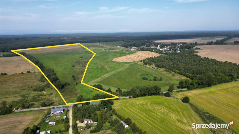 31 ha z MPZP w Choczewie Osieki Lęborskie sprzedam