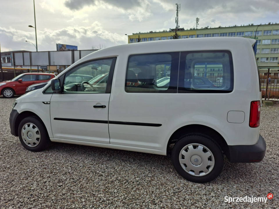 Volkswagen Caddy 20 TDI 5 os SALON 100 ESP mazowieckie Warszawa