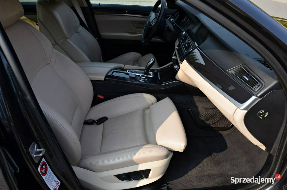BMW 520 20d 163 Skóry Komforty Masaże F10 gniazdo SD BMW Ostrów Mazowiecka