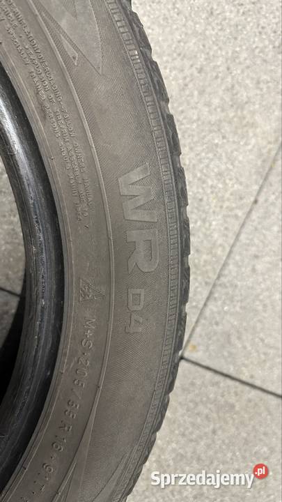 Opony zimowe 2 sztuki Nokian WR D4 20555 R16 91T Kraków