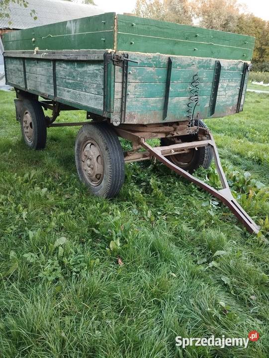 Przyczepa d44 sztywna nieuszkodzony lubelskie Maszów