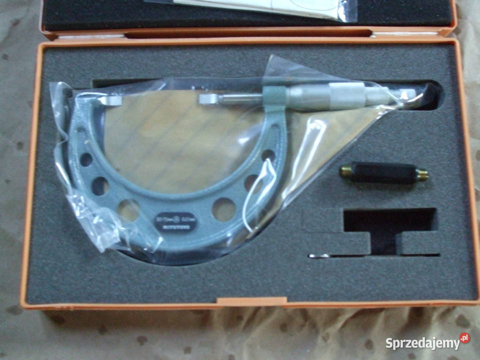 Mikrometr analogowy 5075 mm 001 mm NOWY podkarpackie Jarosław