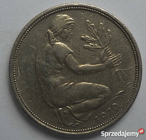 NIEMCY50 PFENING1970 rD Numizmatyka Kolekcje Legionowo