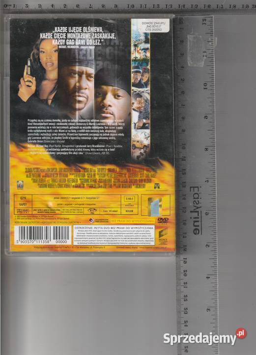 Bad Boys II Martin Lawrence Will Smith Lektor Pruszków