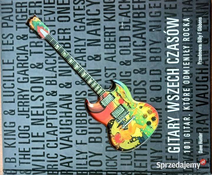 Gitary wszech czasów książka Pozostałe Gołębiewko sprzedam
