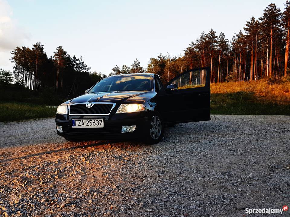 koda Octavia II 2007 Czarna Klimatyzacja Octavia Nowe Czaple