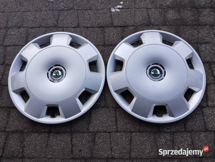 Kołpak Skoda 13 Fabia 6Y0601147C spinki sztukę Kołpaki