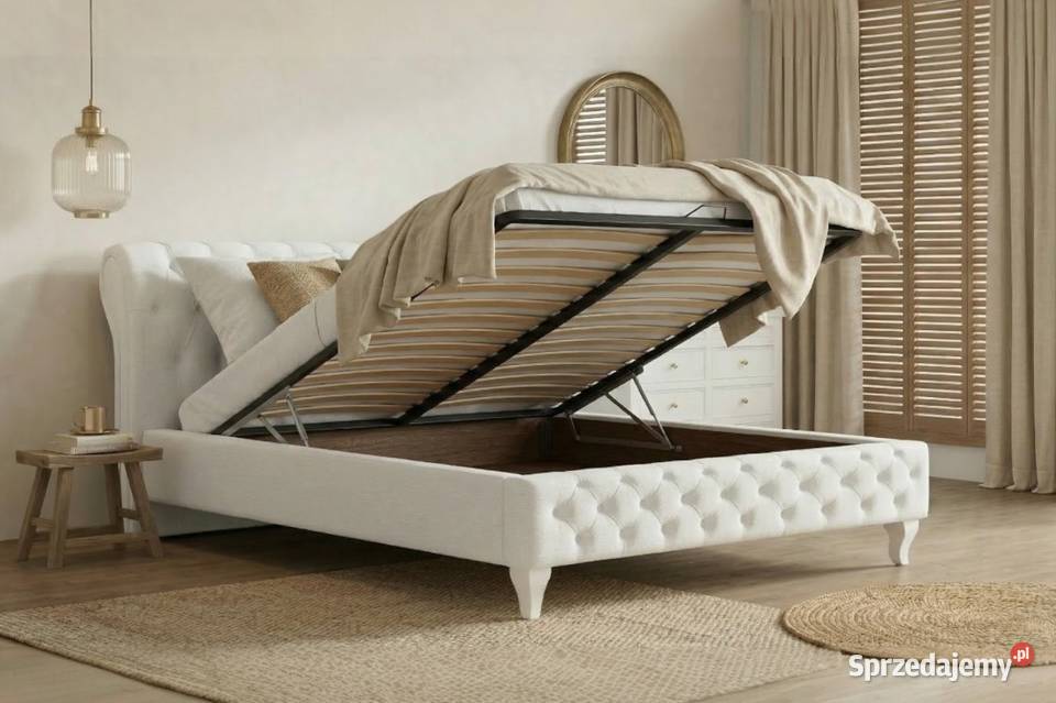 Łóżko tapicerowane BRUNO 2 140x200 pojemnik Łóżka mazowieckie Warszawa