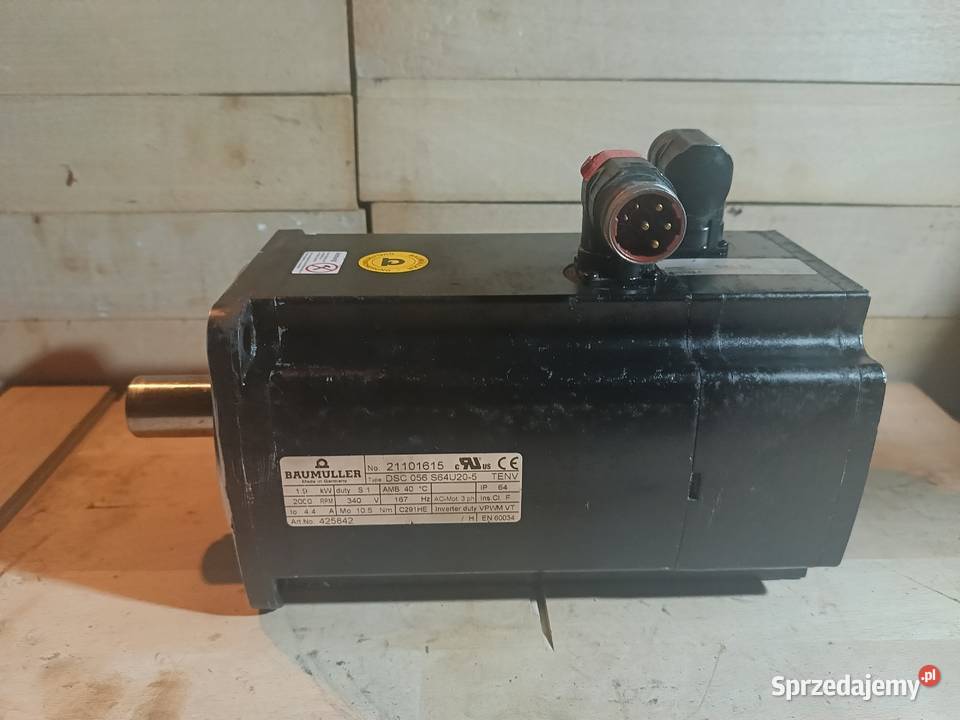 Silnik 3 fazowy serwo motor BAUMULLER 19kW Gorzów Wielkopolski